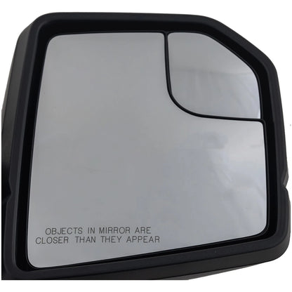 Mirror For 2015-2018 Ford F-150 XL Models Passenger Side Textured Manual Control
