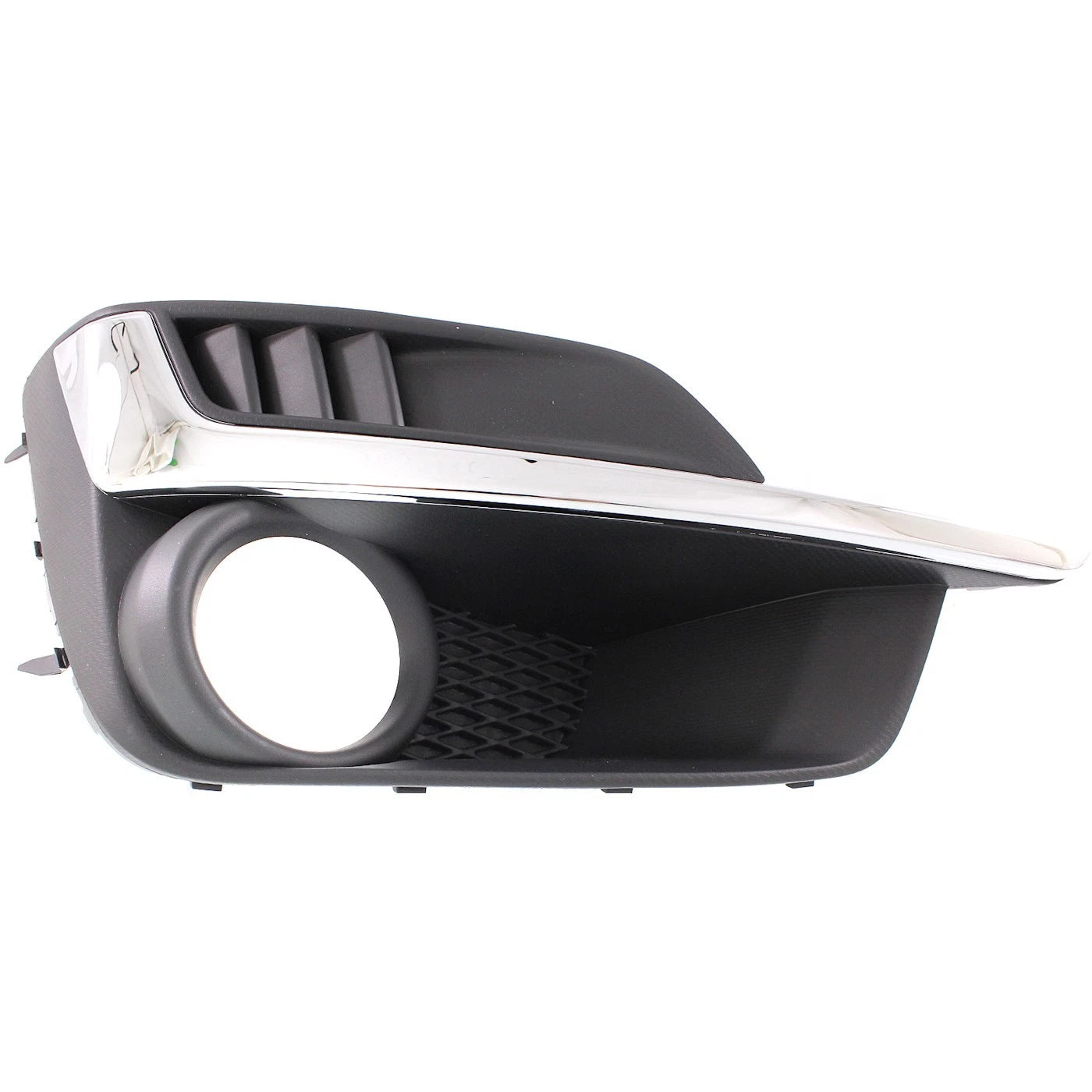 Fog Light Trim Set For 2015-2016 Subaru Impreza Left & Right Primed Plastic 2Pc