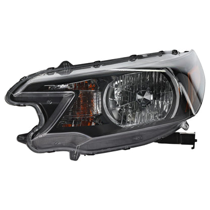 Driver Side Headlight For Honda CR-V 2012-2014 Halogen with Bulb(s)