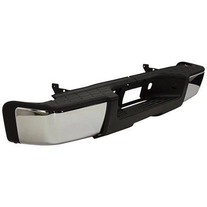 Step Bumper For Chevrolet Silverado 1500 2007-2013 Rear Chrome