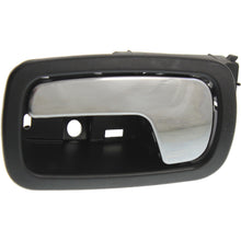 Door Handle Front Inner Inside Black & Chrome Driver Side Left LH LF for Cobalt
