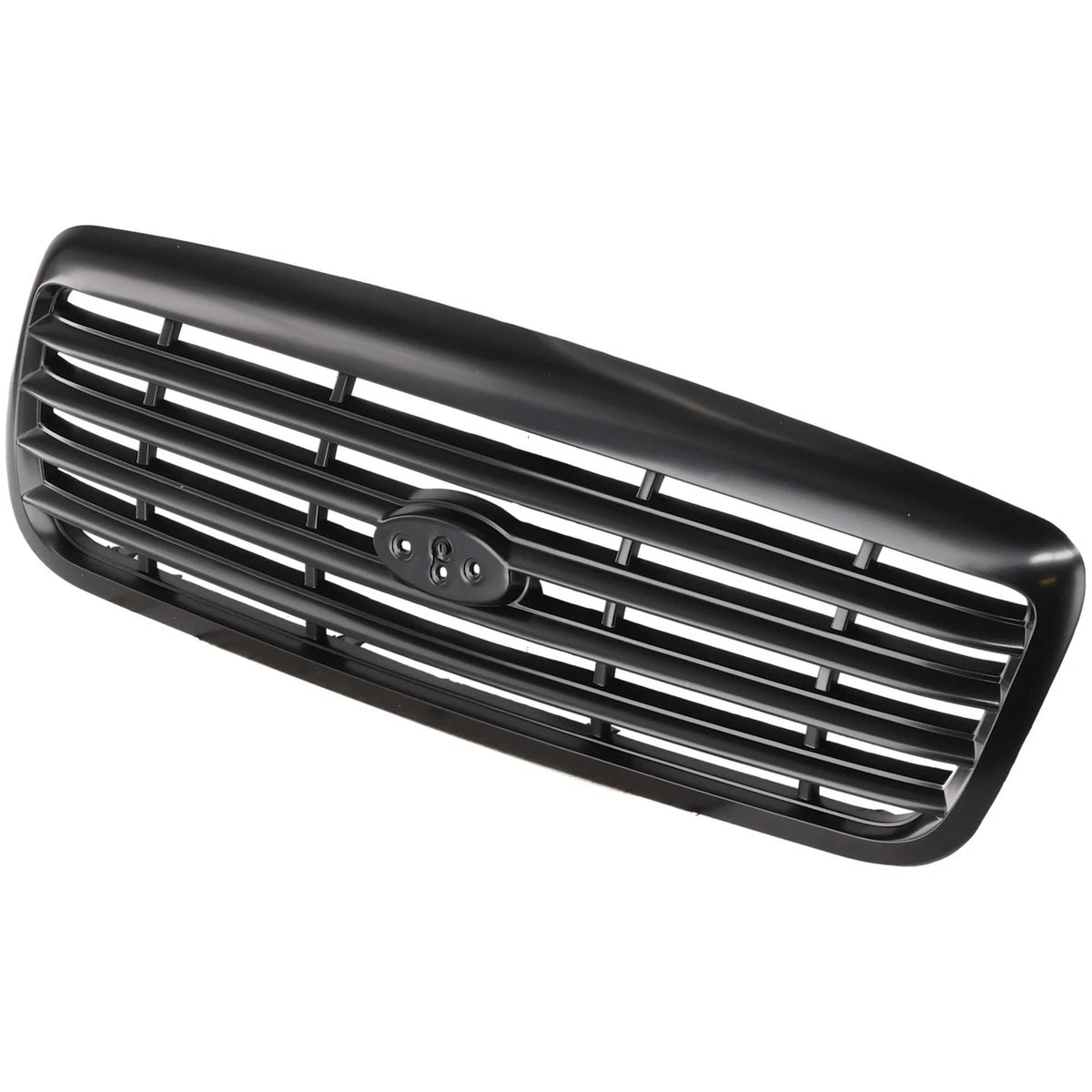 Grille For 1998-2011 Ford Crown Victoria Painted Black Shell & Insert Police Pkg