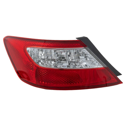 Driver Side Tail Light For Honda Civic 2009-2011 Coupe Halogen