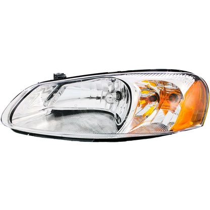 Headlight Set For 01-06 Dodge Stratus 01-03 Chrysler Sebring Halogen LH & RH 2Pc