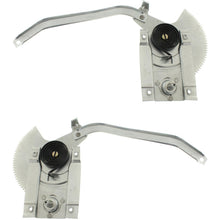 Manual Window Regulator For 64-66 Ford Mustang Set of 2 Front With Manual Crank