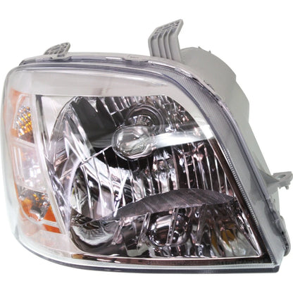 Headlights Headlamps Left and Right Pair Set For Chevy Aveo Brand Sedan