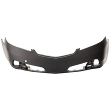 Front Bumper Cover For 12-14 Acura TL Primed CAPA with Fog Lamp Holes AC1000178