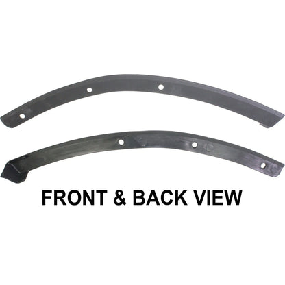 FOR 2007-2013 CHEVY SILVERADO 1500 FRONT BUMPER OUTER FILLER SET