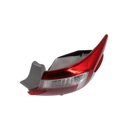 Halogen Tail Light Set For 2012-2014 Toyota Camry Outer Clear/Red w/ Bulbs 2Pcs