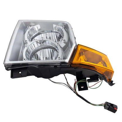 Driver Side Headlight For Jeep Commander 2006-2010 Halogen with Bulb(s)