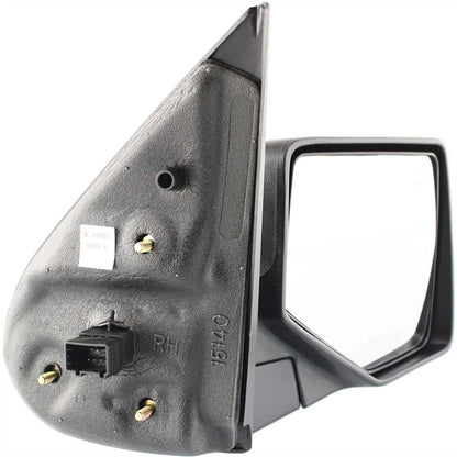 Mirror Set Of 2 For 2006-2010 Ford Explorer Heated With Puddle Light Black