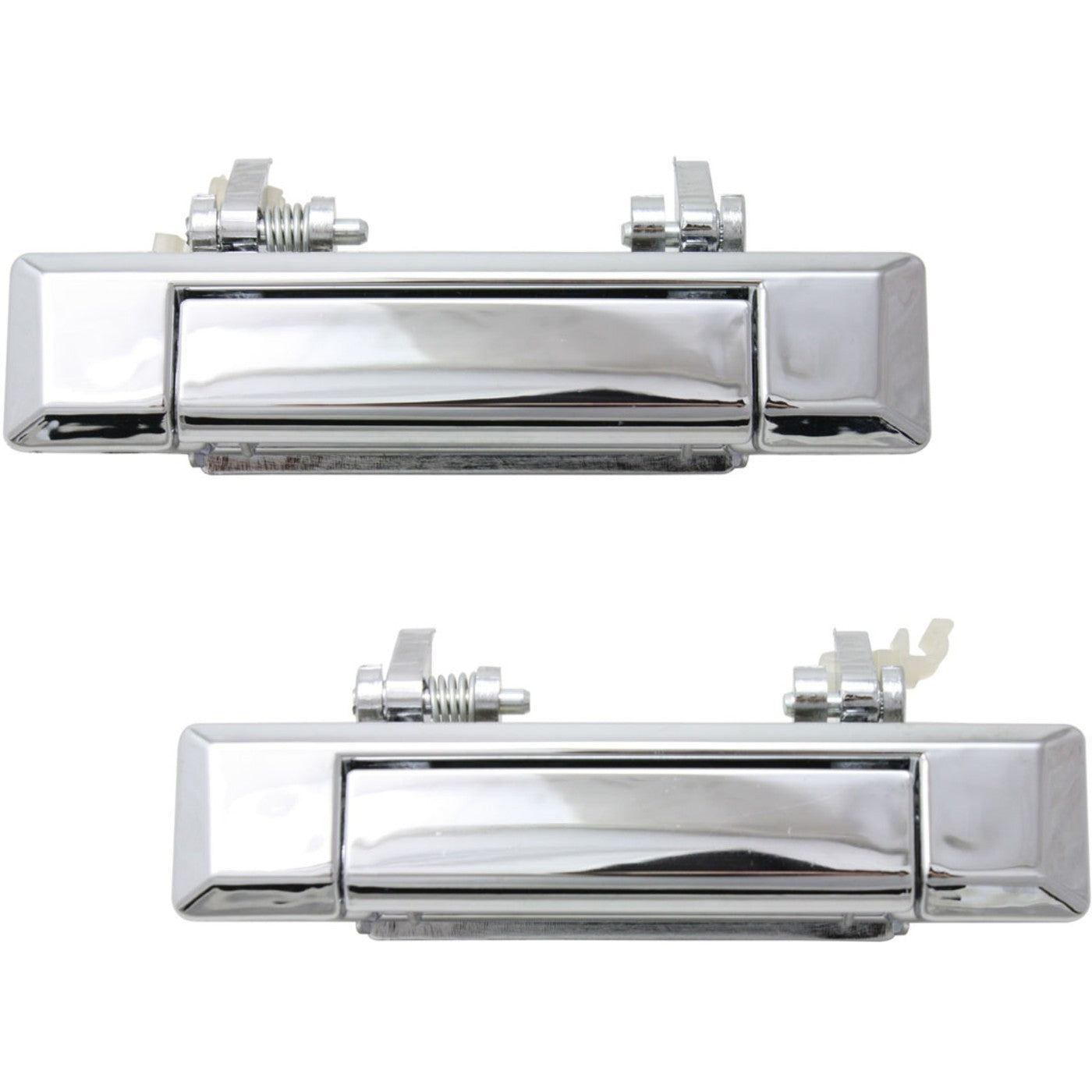 Door Handle Set For 1984-1988 Toyota Pickup Front Chrome Plastic 2-Pcs