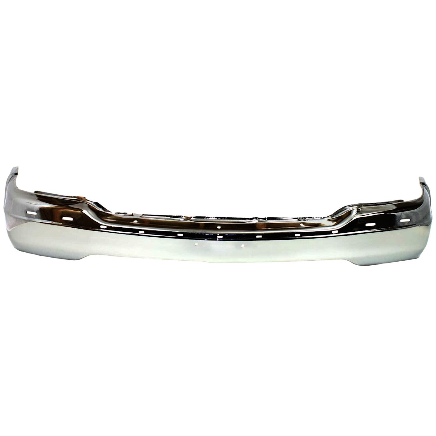 1-Piece Front Bumper For GMC Sierra 1500 1999-2002 Chrome Replaces# 15758072-PFM