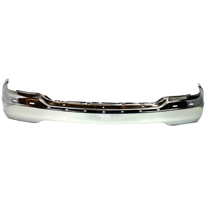 1-Piece Front Bumper For GMC Sierra 1500 1999-2002 Chrome Replaces# 15758072-PFM