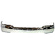 1-Piece Front Bumper For GMC Sierra 1500 1999-2002 Chrome Replaces# 15758072-PFM