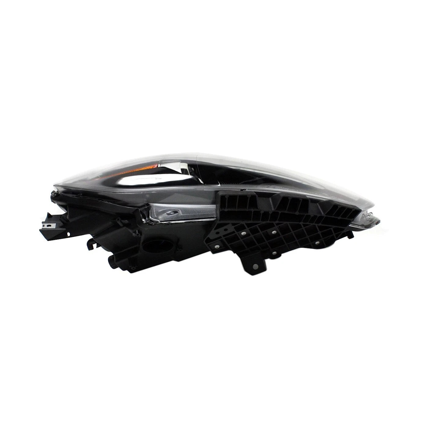 Headlight Set For 2013-2016 Dodge Dart Left and Right Black Housing HID 2Pc