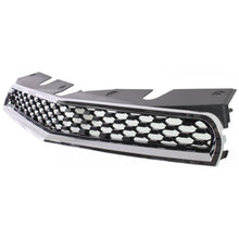 Grille For 2010-2015 Chevrolet Equinox Upper Chrome Shell w/ Black Insert