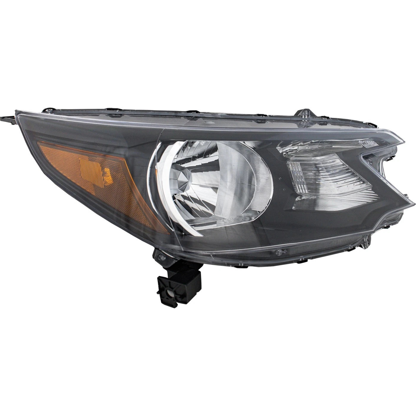 Driver and Passenger Side Headlights For Honda CR-V 2012-2014 Halogen w/ Bulb/s