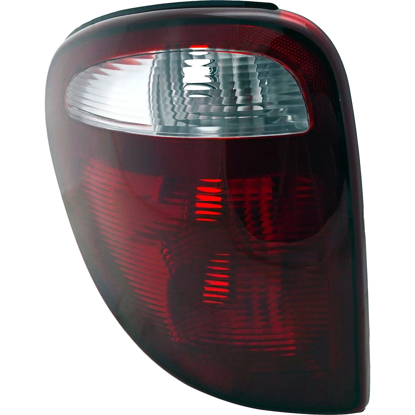 Halogen Tail Light Set For 2001-2003 Dodge Grand Caravan Clear & Red Lens 2Pcs