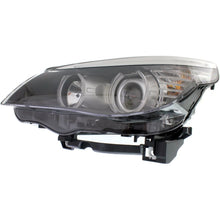 Driver and Passenger Headlight For BMW 528i 2008-2010 Base Halogen with Bulb(s)