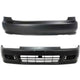Front & Rear Bumper Cover Set For 1992-1995 Honda Civic Hatchback Primed Plastic