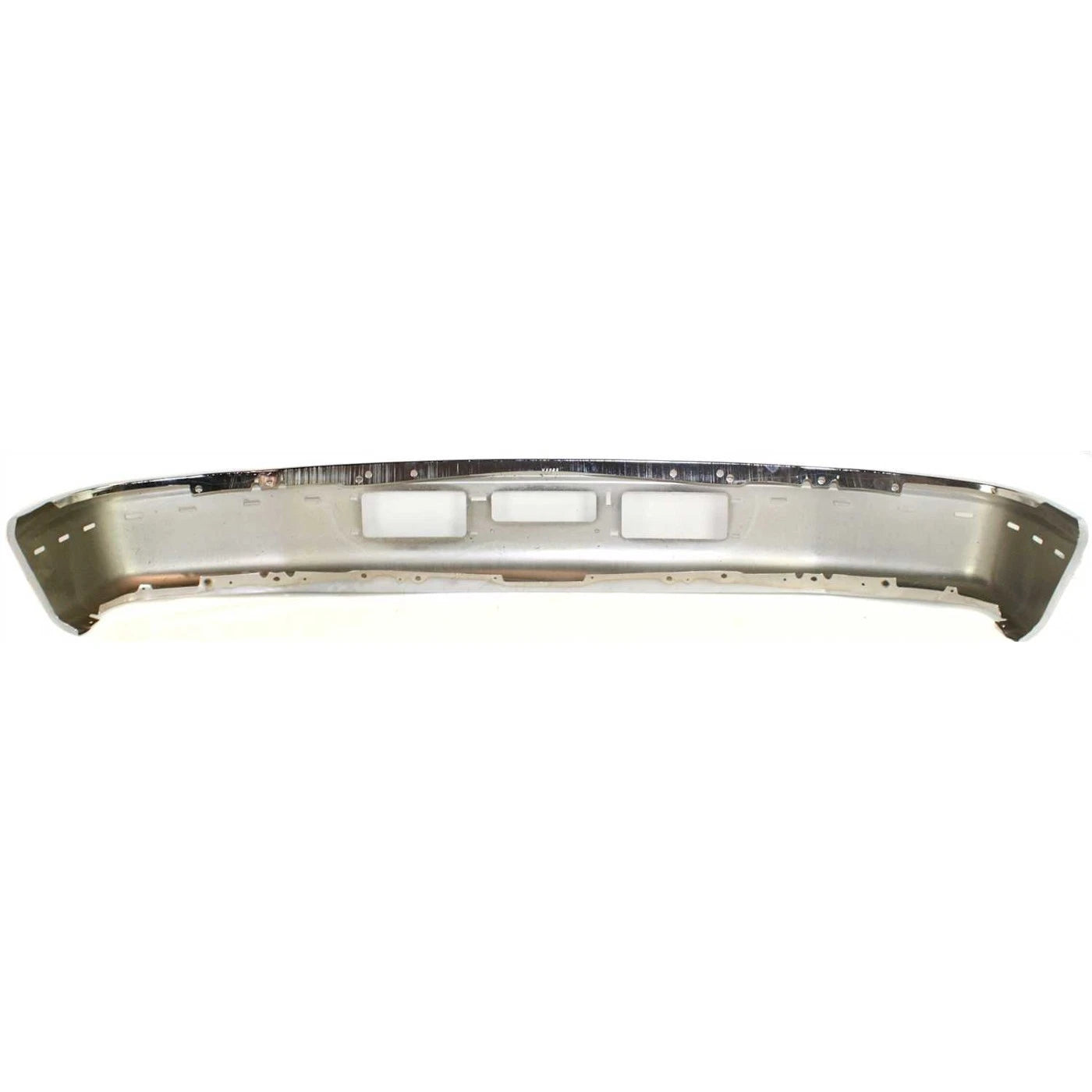 Bumper Kit For 1992-1996 Ford F-150 Bronco Front Chrome Steel with Bumper Trims