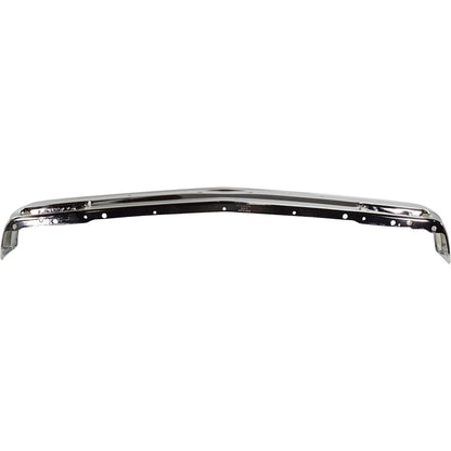1-Piece Front Bumper For Chevrolet S10 1982-1993 Bright Replaces# 14033726