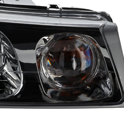 Passenger Side Headlight For Lincoln Town Car 1998-2002 Halogen with Bulb(s)