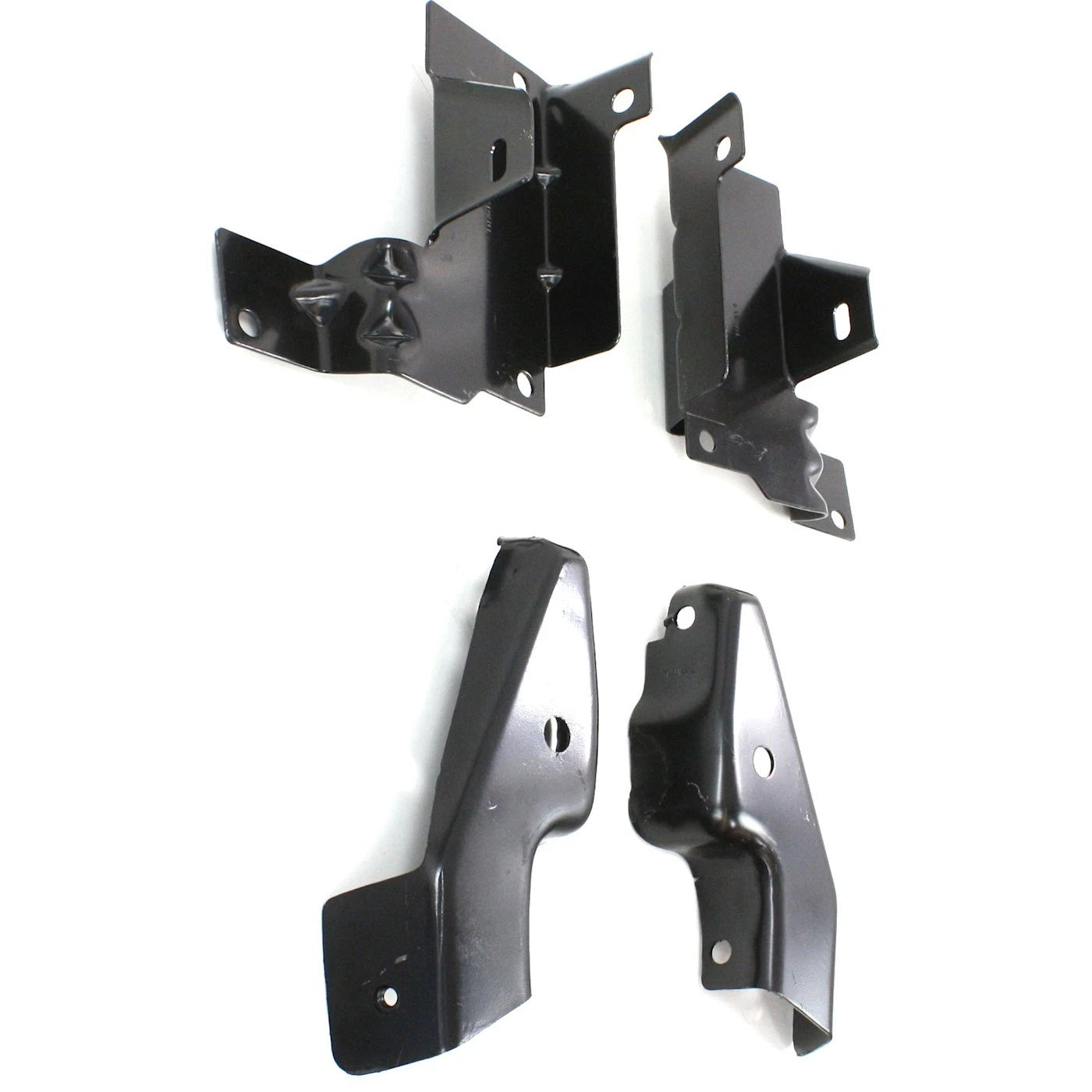 Set of 3 Bumper Bracket For Chevrolet Silverado 1500 2003-2006 Front Driver Side