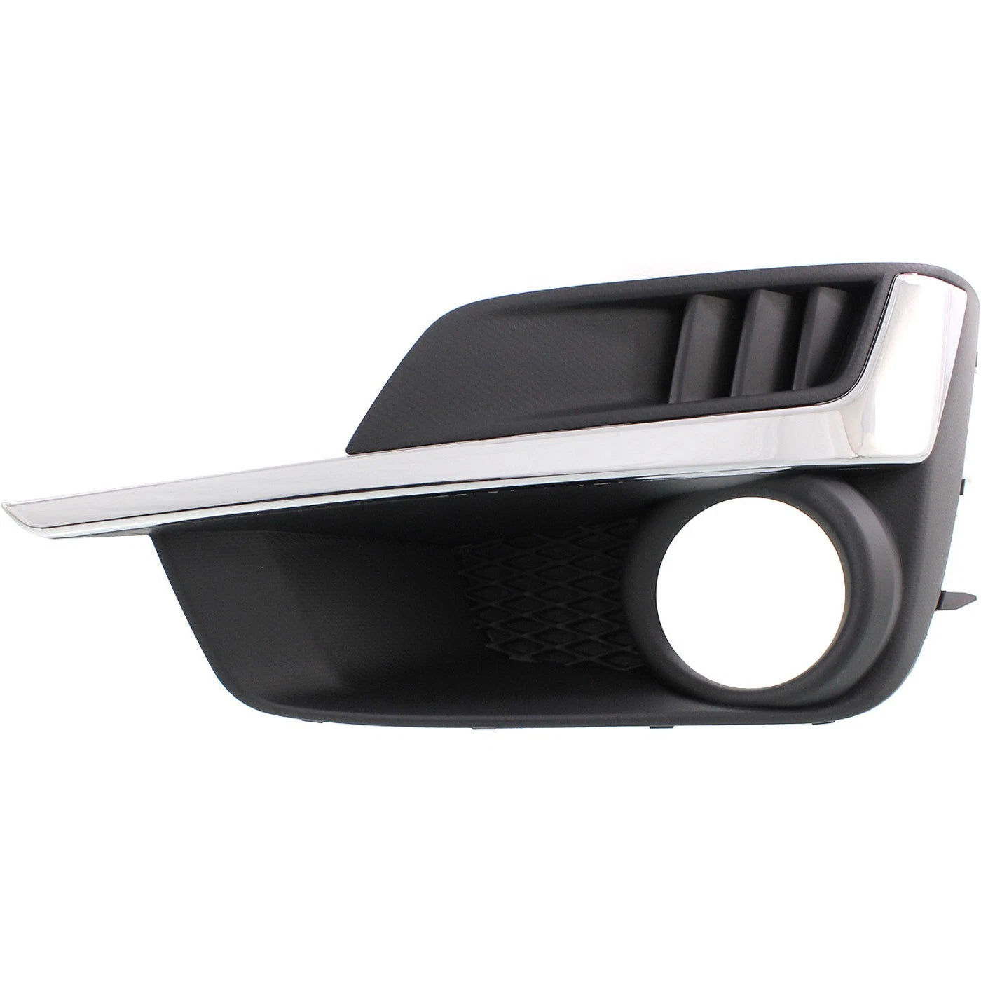 Fog Light Trim Set For 2015-2016 Subaru Impreza Left & Right Primed Plastic 2Pc