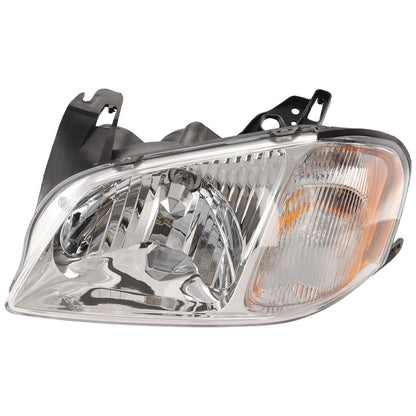 Headlight Set For 2001-2004 Mazda Tribute Left and Right With Bulb 2Pc