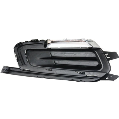 Fog Light Cover Set For 2015 Chevrolet Cruze 16 Cruze Limited Sedan Black Front