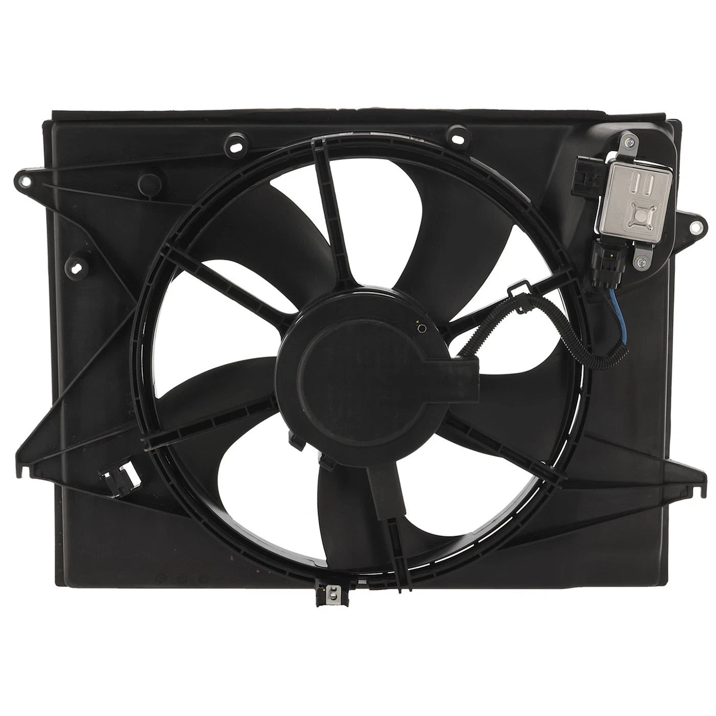 Radiator Cooling Fan Assembly For 2015 2016 2017 Hyundai Sonata Single Fan 2.4L