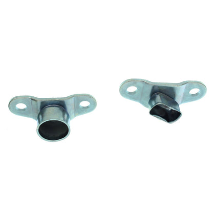 Tailgate Hinge For 88-99 GMC K1500 Set of 4 Driver and Passenger Side