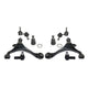 Control Arm Kit For 2002-2004 Acura RSX Front Lower with Sway Bar Link Tie Rod