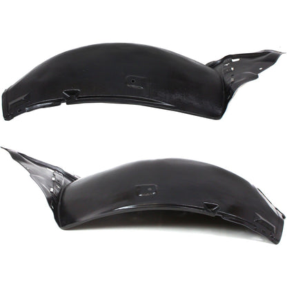 Front LH and RH Fender Liner Set For 08-10 Infiniti G37 Coupe Conv Front Section