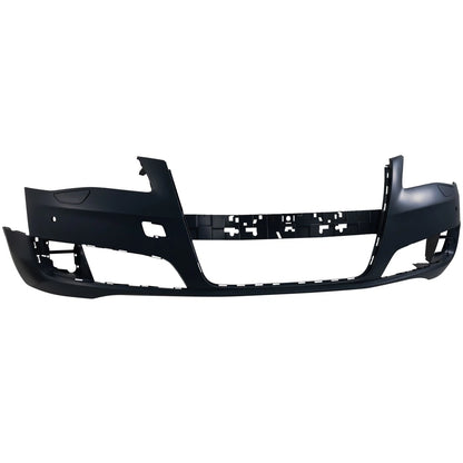 Front Bumper Cover For 2011-2014 Audi A8 Quattro with fog lamp holes Primed