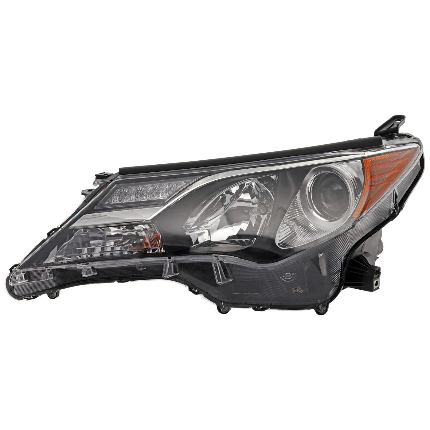Headlight Set For 2013 2014 2015 Toyota RAV4 Left and Right With Bulb 2Pc