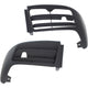Bumper End Caps For 2013-2015 Lexus RX350 RX450h Set of 2 Front Primed