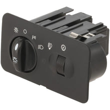Headlight Switch For 2002-2004 Ford F-250 Super Duty Black Rectangular Shape