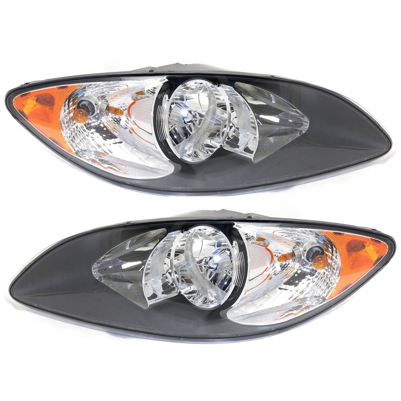 Left and Right Headlights For International ProStar 2009-2018 Halogen w/ Bulb/s