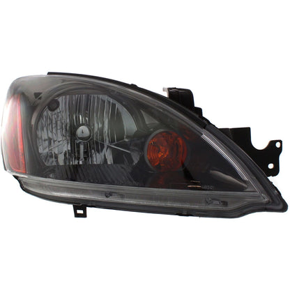Headlight Assembly Set For 2004-07 Mitsubishi Lancer Left Right Sedan With Bulb