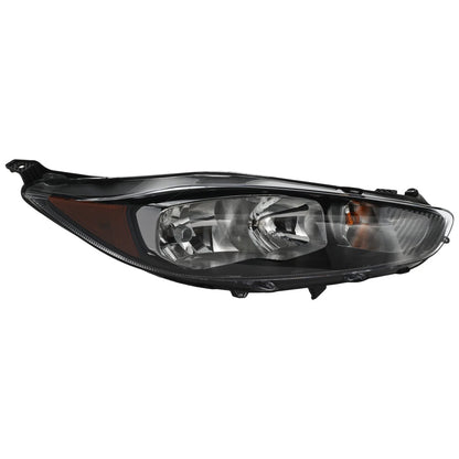 Driver and Passenger Headlights For Ford Fiesta 2014-2019 Halogen w/ Bulb/s CAPA