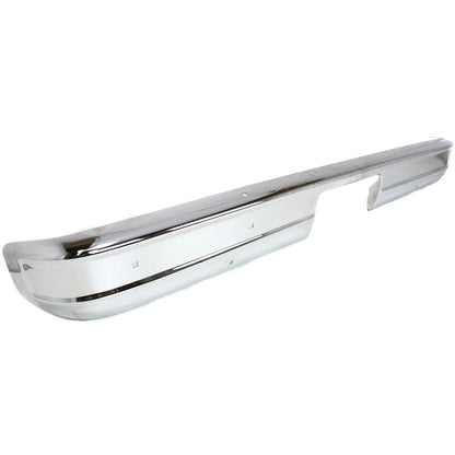 Step Bumper For Chevrolet G20 1978-1995 Rear Early Design Bright