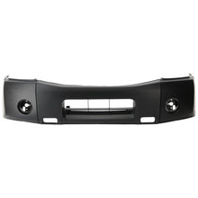 Front Bumper Cover For 2004-2015 Nissan Titan CAPA Primed With Fog Lamp Holes