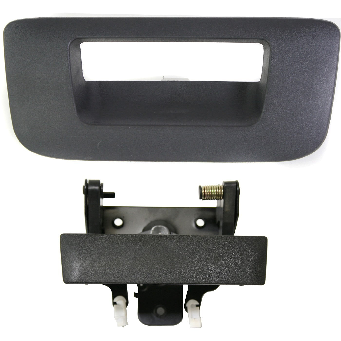 Tailgate Handle For 2007-2013 Chevrolet Silverado 1500 Set of 2 Exterior Black