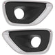 Fog Light Trim Set For 2014-2016 Jeep Grand Cherokee Left and Right 2Pc