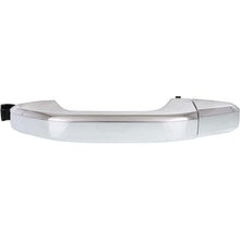 Exterior Door Handle For 2014-2018 Chevrolet Silverado 1500 Rear Chrome Plastic