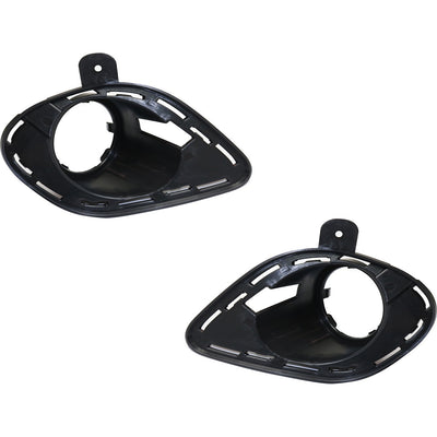 Fog Light Bracket Set For 2015-22 Dodge Charger Challenger Projector Type Front