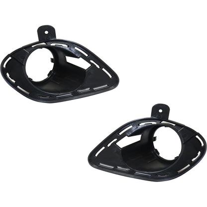 Fog Light Bracket Set For 2015-22 Dodge Charger Challenger Projector Type Front